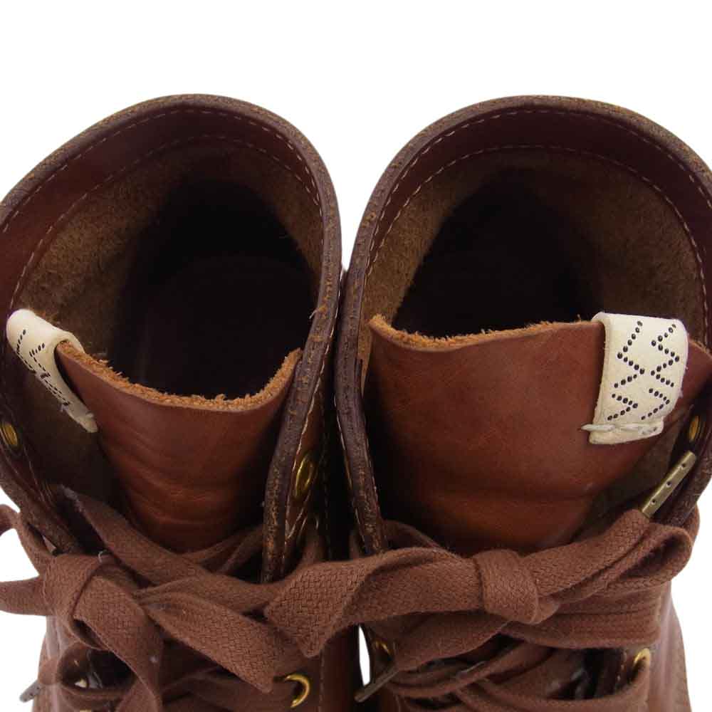 VISVIM ビズビム 18AW 0118402002002 BRIGADIER BOOTS-FOLK F.I.L. ブリガディア ブーツ ブラウン系 27cm【中古】