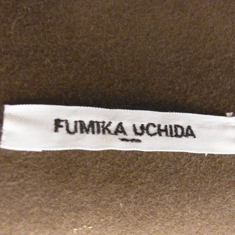 FUMIKA UCHIDA フミカウチダ フェルト ハット ブラウン系 F【中古】