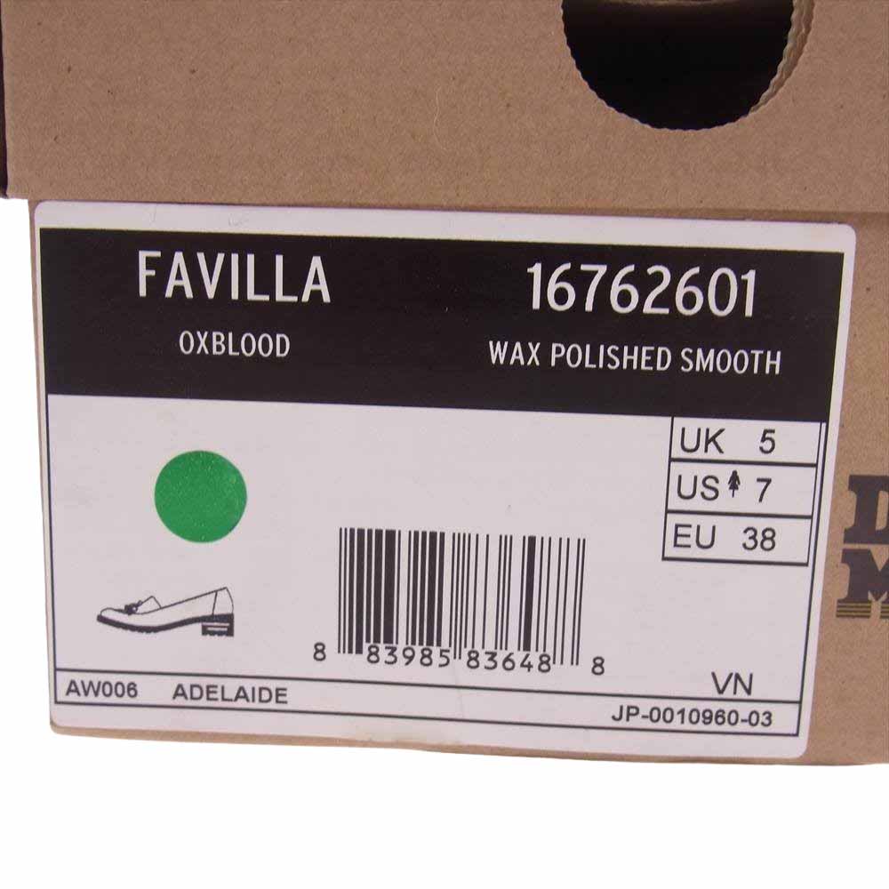 Dr.Martens ドクターマーチン FAVILLA ファヴィーラ レザー タッセル ローファー シューズ ブラウン系 US7【中古】