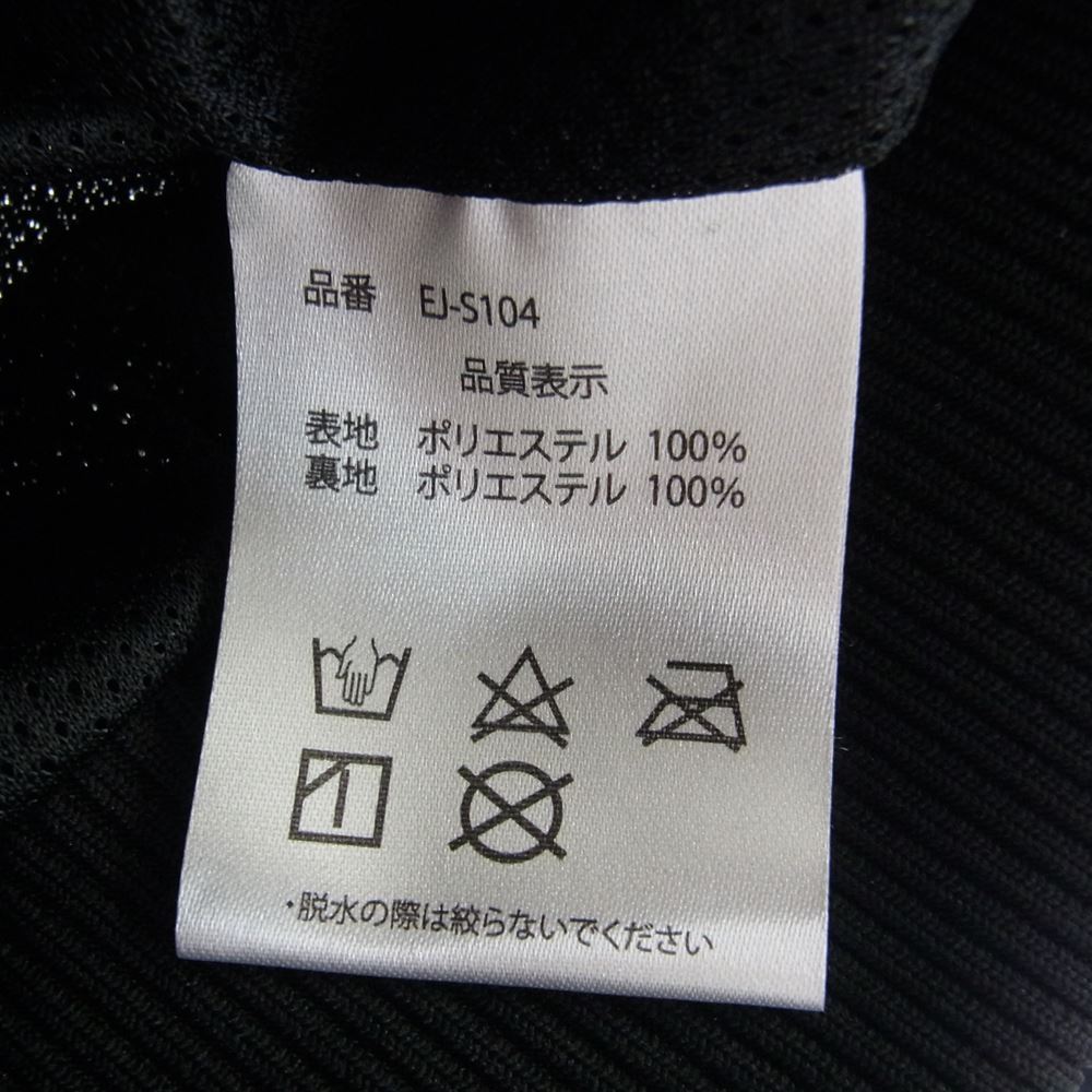 エルフ MOTO SPORTS モトスポーツ ライダースジャケット バイクジャケット ブラック系 オレンジ系 L【中古】