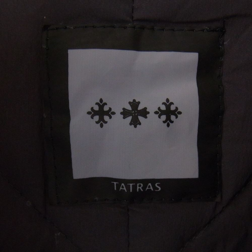 TATRAS タトラス LTA13A4287 ダウン ポンチョ ファー ジャケット フーディー グレー系 02【中古】