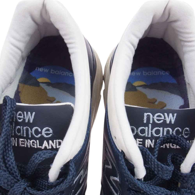 NEW BALANCE ニューバランス M15009LP 英国製 M15009LP ローカット スニーカー ネイビー系 USA10【中古】