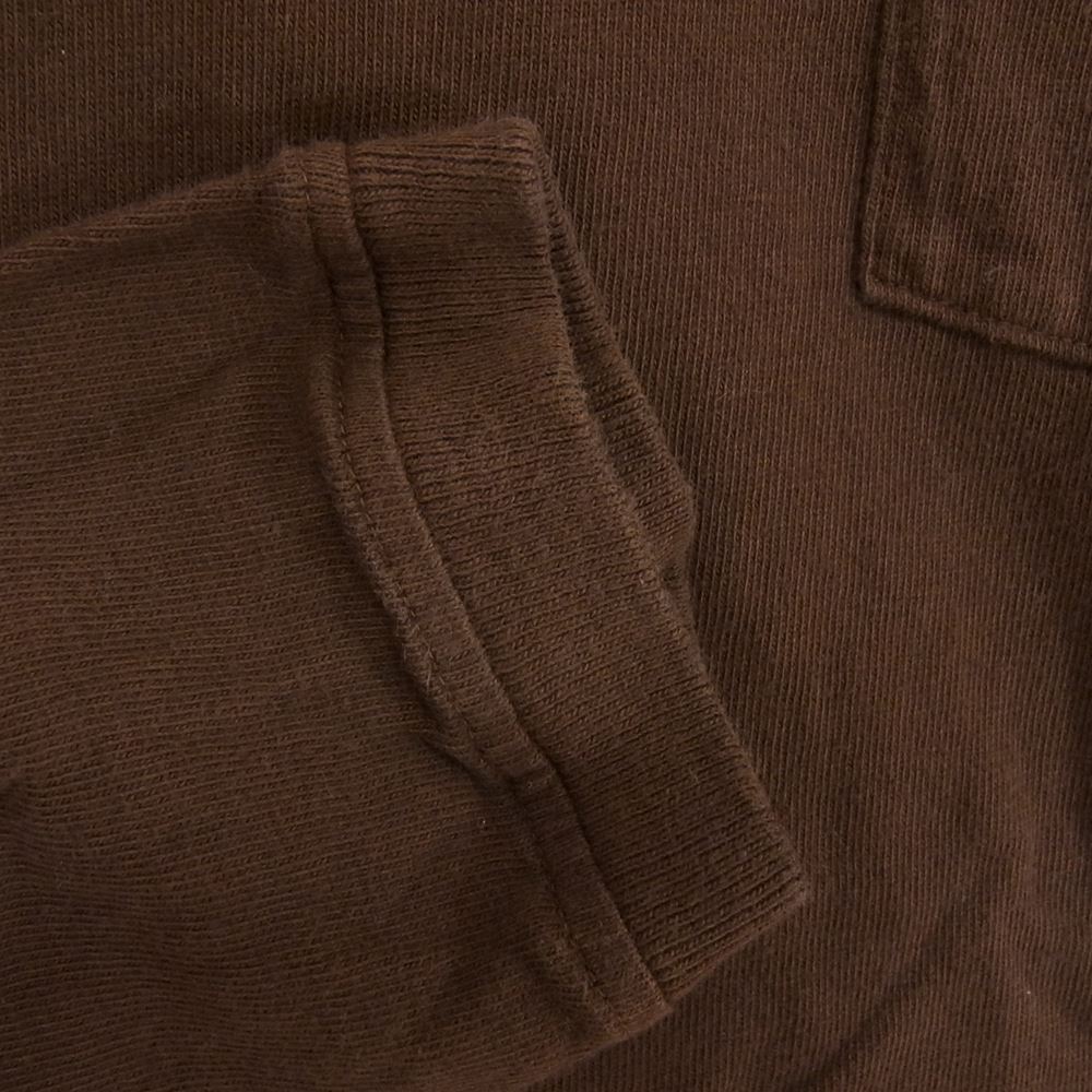 nonnative ノンネイティブ DWL L/S TEE COTTON HEAVYWEIGHT JERSEY OVERDYED VW ロングスリーブ Tシャツ ブラウン系 3【中古】