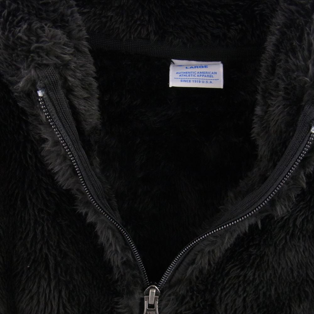 Champion チャンピオン フリース フルジップ ジャケット ブラック系 L【中古】