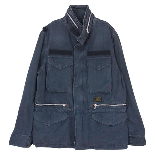 WTAPS ダブルタップス 151GWDT-JKM03 M-65/JACKET.COTTON.RIPSTOP インディゴブルー系 M【中古】