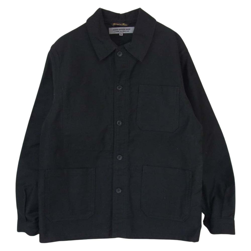 COMME des GARCONS コムデギャルソン GOOD DESIGN SHOP グッドデザインショップ  × LE LABOUREUR ラブルール カバーオール ジャケット ブラック系 M【中古】