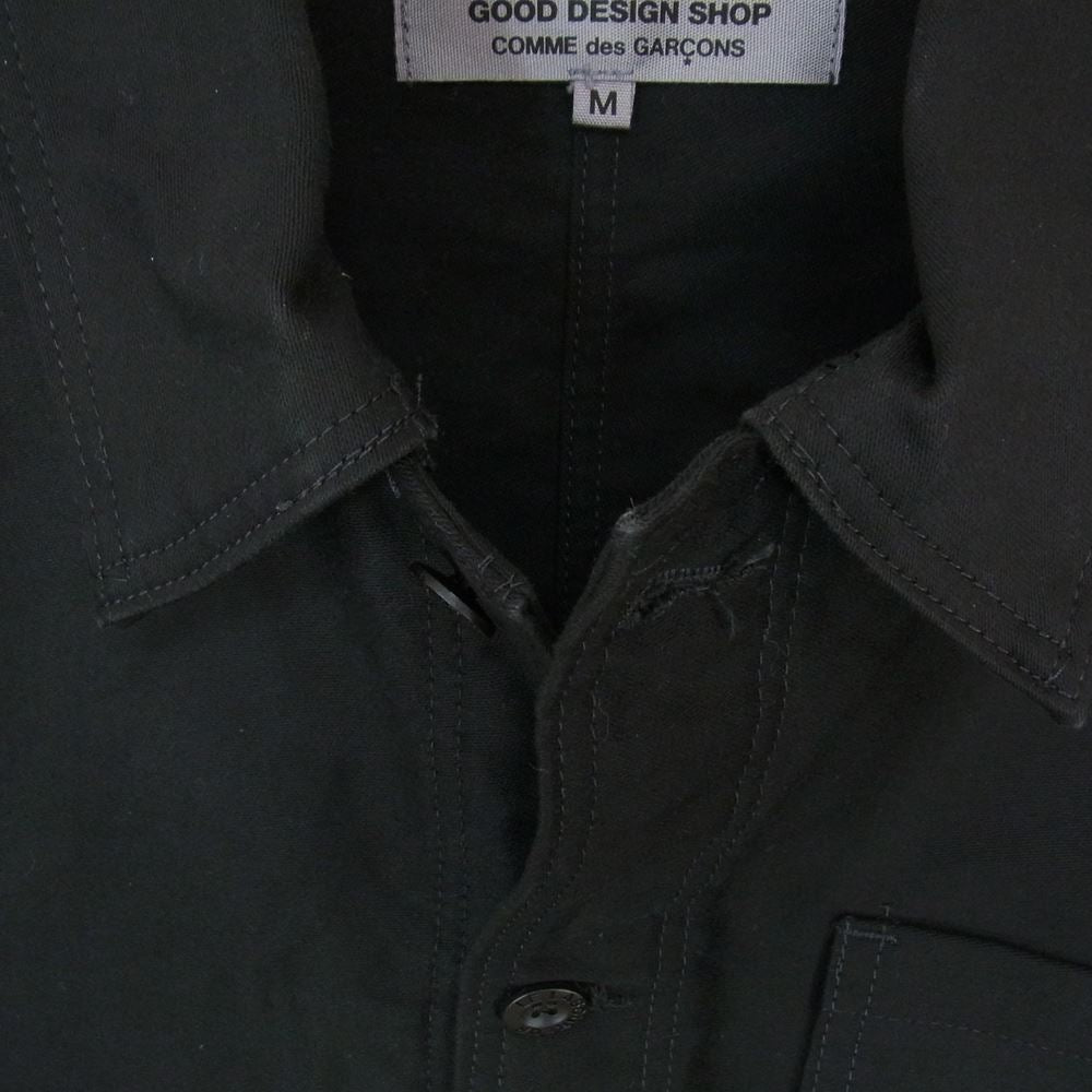 COMME des GARCONS コムデギャルソン GOOD DESIGN SHOP グッドデザインショップ  × LE LABOUREUR ラブルール カバーオール ジャケット ブラック系 M【中古】