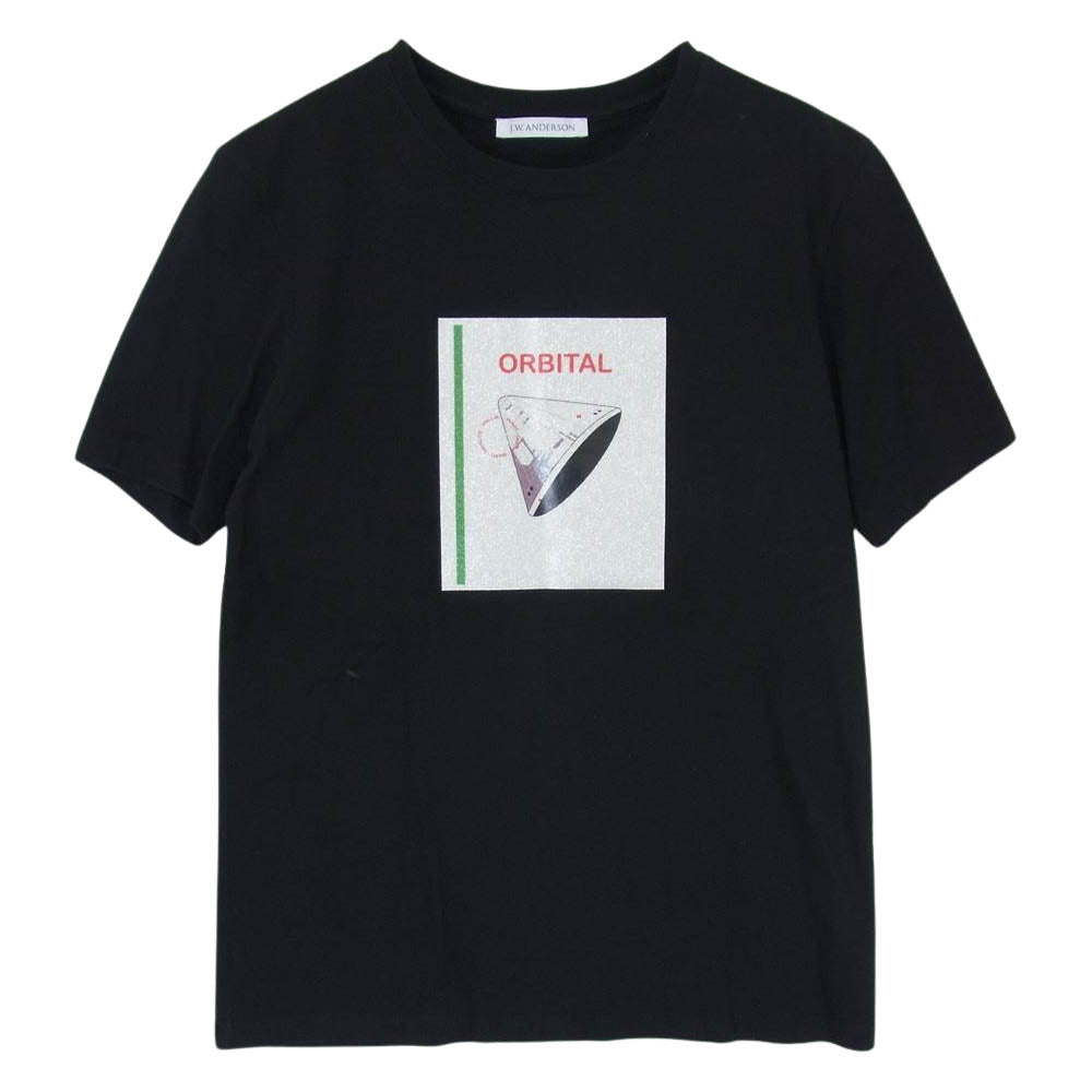 ジェイダブリュー アンダーソン ORBITAL オービタル グラフィック Tシャツ 半袖 ブラック系 XS【中古】