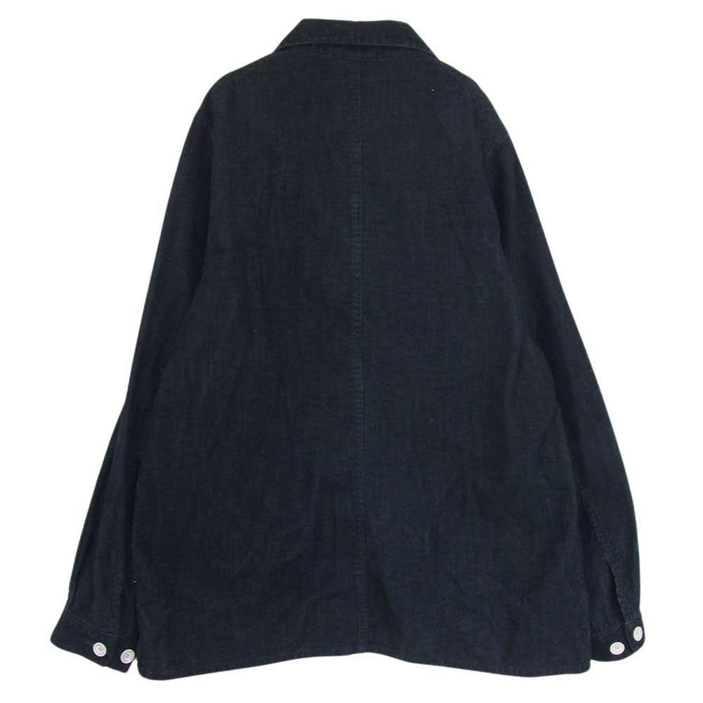 VISVIM ビズビム 18AW 0218905013014 ICT限定 F.I.L. Indigo Camping Trailer SECTION GANG COVERALL カバーオール DK INDIGO ブラック系 2【中古】