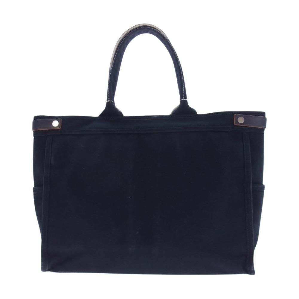 PORTER ポーター PORTER NAKED TOTE BAG M ネイキッド トートバッグ  ネイビー系 M【中古】