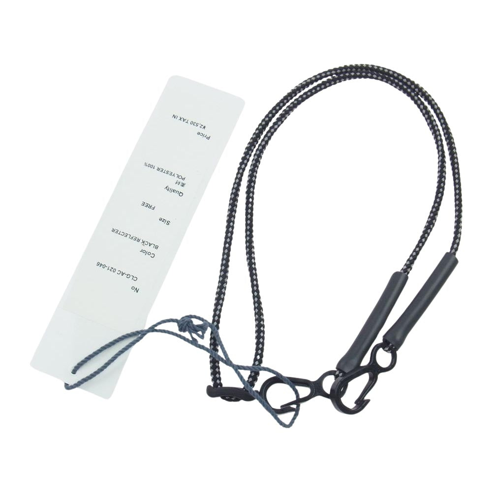 CHALLENGER チャレンジャー CLG-AC 021-046 マスクストラップ ブラック系 FREE【新古品】【未使用】【中古】