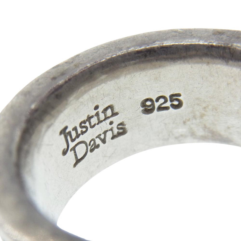 Justin Davis ジャスティンデイビス SRJ272 PRIDE&JOY CROWN プライドアンドジョイ クラウン リング シルバー系 21号【中古】