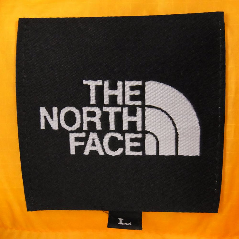 THE NORTH FACE ノースフェイス ND92265 WS Brooks Range Light Parka ウィンドストッパー ブルックス レンジ ライト パーカ ダウン ジャケット ブラック系 イエロー系 L【中古】