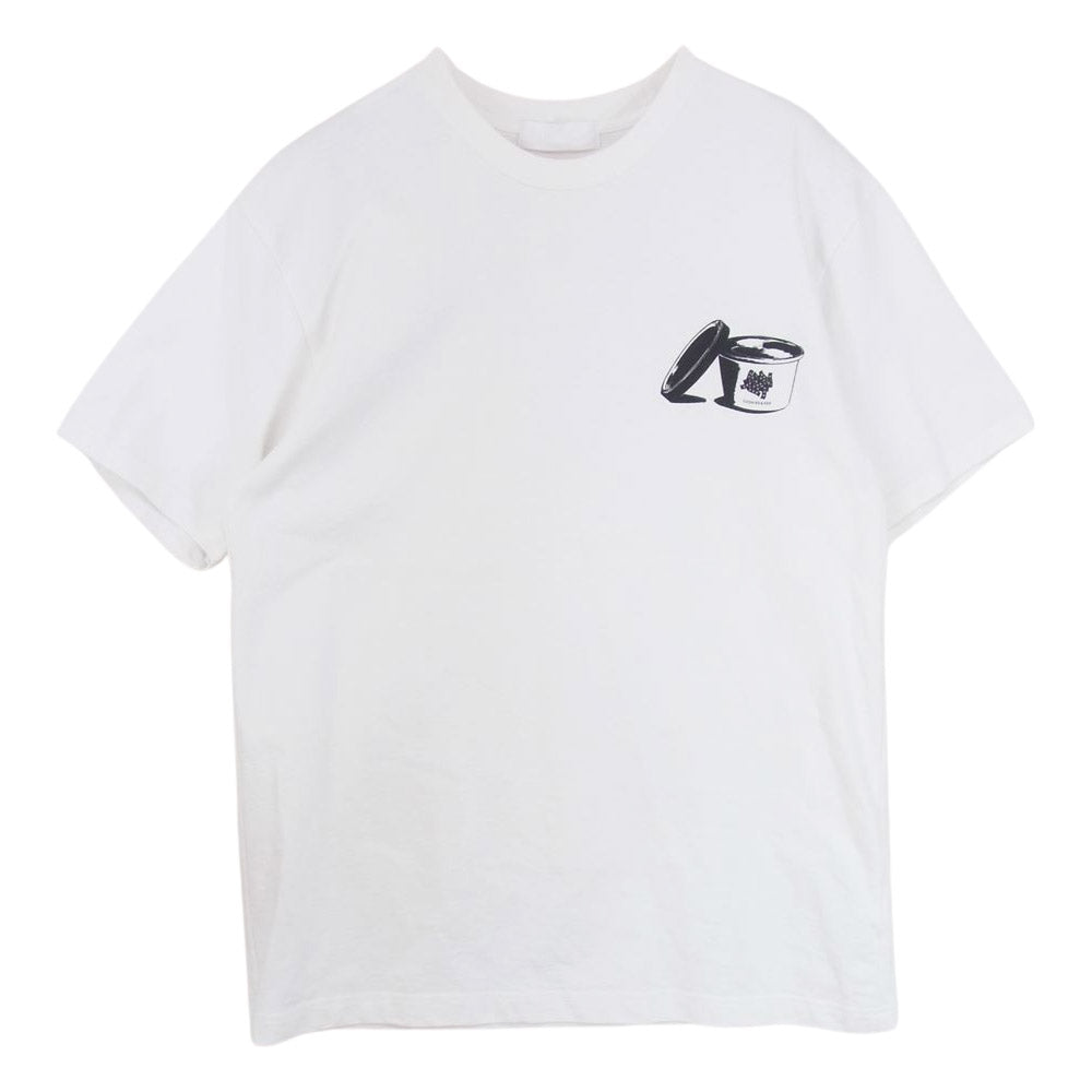 GOD SELECTION XXX ゴッドセレクション COOKIES バックプリント 半袖 Tシャツ ホワイト系 S【中古】