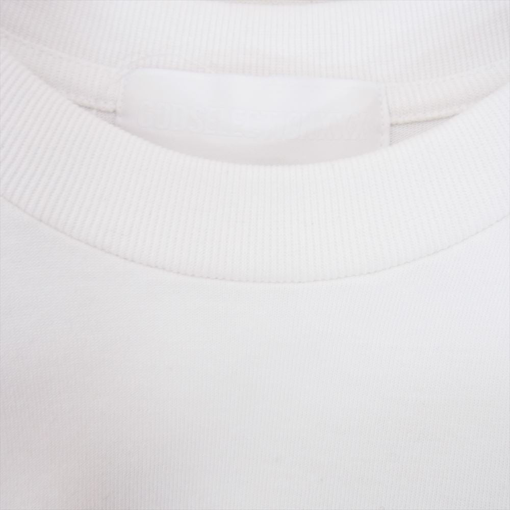 GOD SELECTION XXX ゴッドセレクション COOKIES バックプリント 半袖 Tシャツ ホワイト系 S【中古】