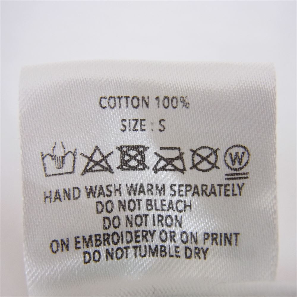 GOD SELECTION XXX ゴッドセレクション COOKIES バックプリント 半袖 Tシャツ ホワイト系 S【中古】