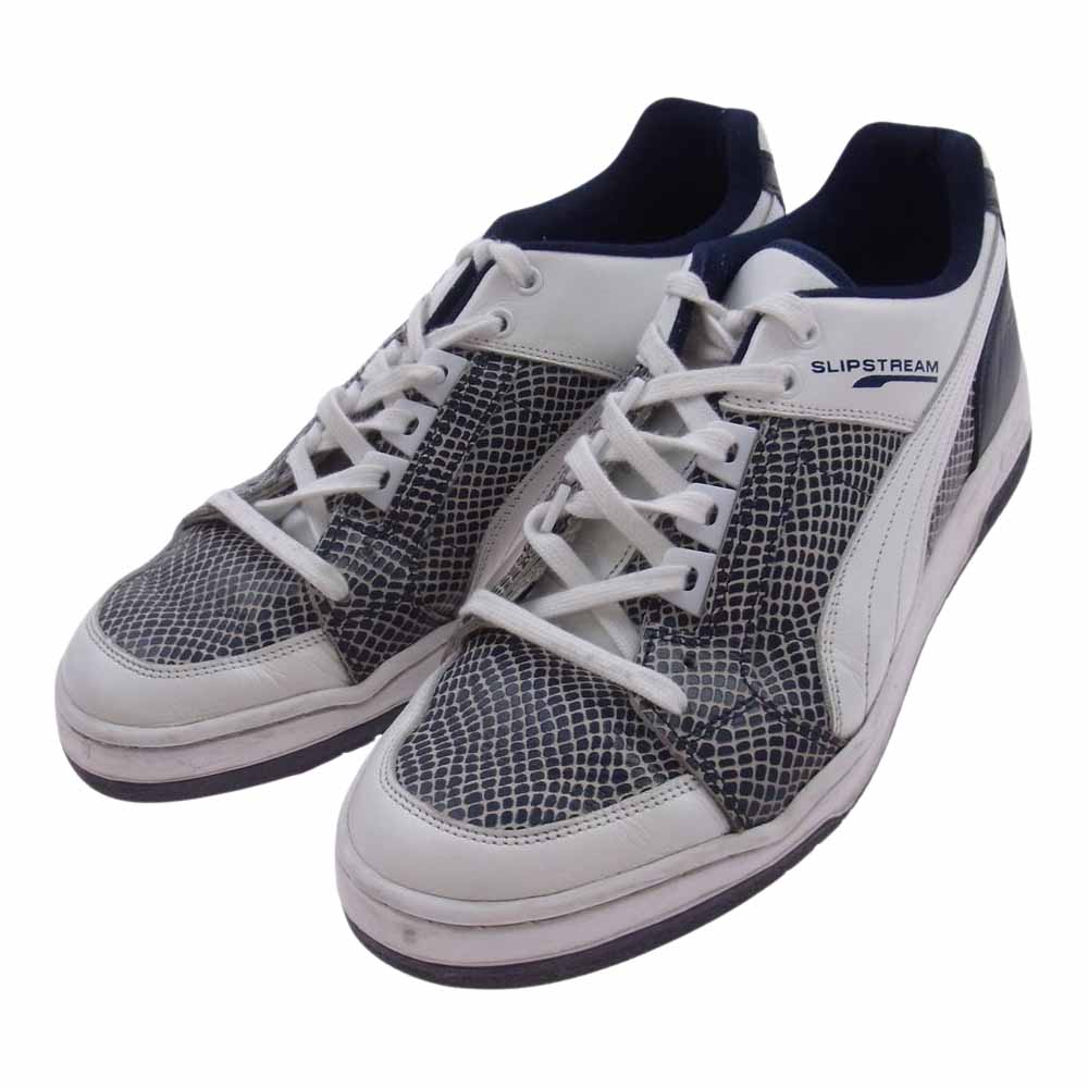 PUMA プーマ 387211-01 Slipstream Low VTG MIJ Snake スリップ ストリーム スニーカー ホワイト系 ブルー系 27cm【中古】