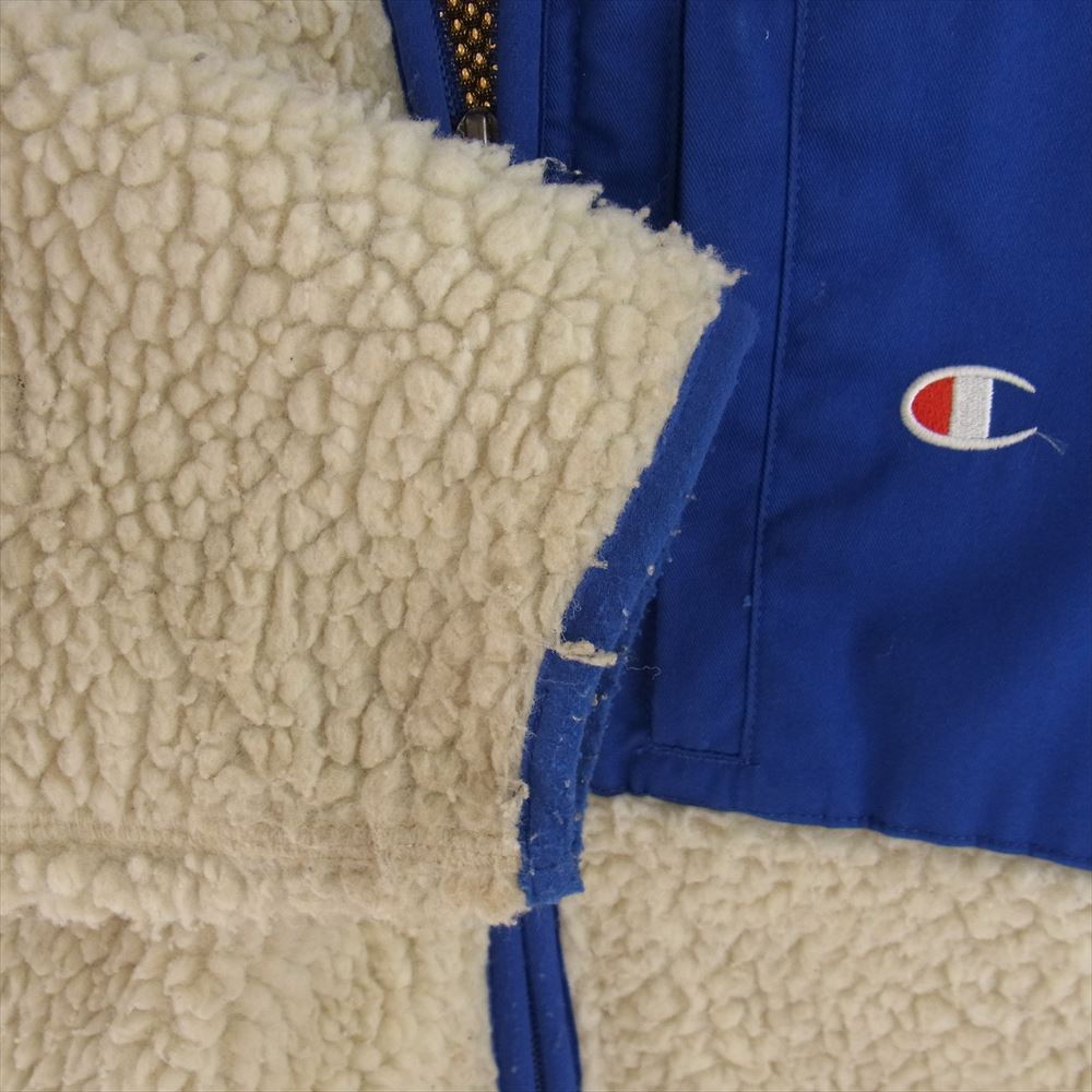 Champion チャンピオン C8-S603R ボア フリース ジャケット ホワイト系 L【中古】