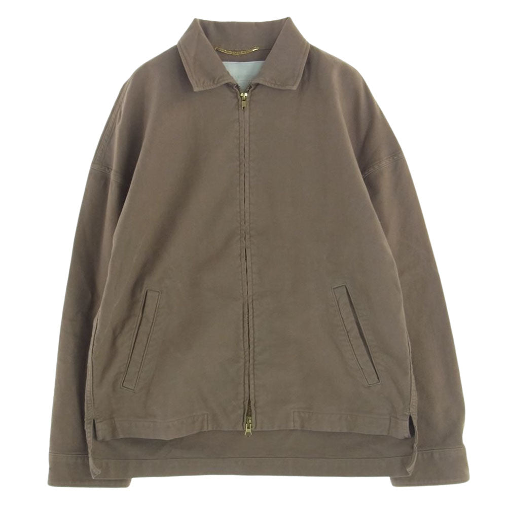 UNITED ARROWS ユナイテッドアローズ ＆ SONS アンド サンズ FATIGUE ZIP JACKET  ライトブラウン系 M【中古】