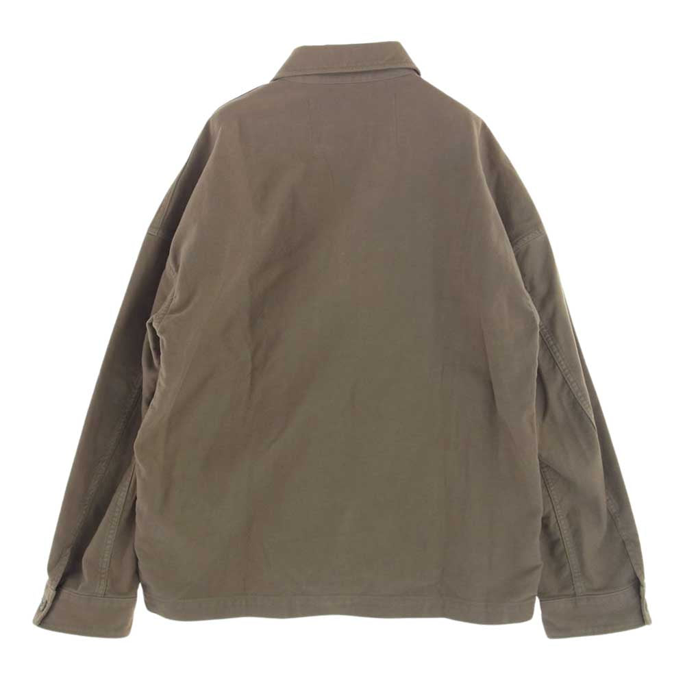 UNITED ARROWS ユナイテッドアローズ ＆ SONS アンド サンズ FATIGUE ZIP JACKET  ライトブラウン系 M【中古】