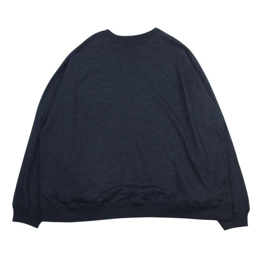 ゴールド GL68805 WASHABLE WOOL RAGLAN L/S TEE ウォッシャブル ウール 長袖 Tシャツ グレー系 M【美品】【中古】