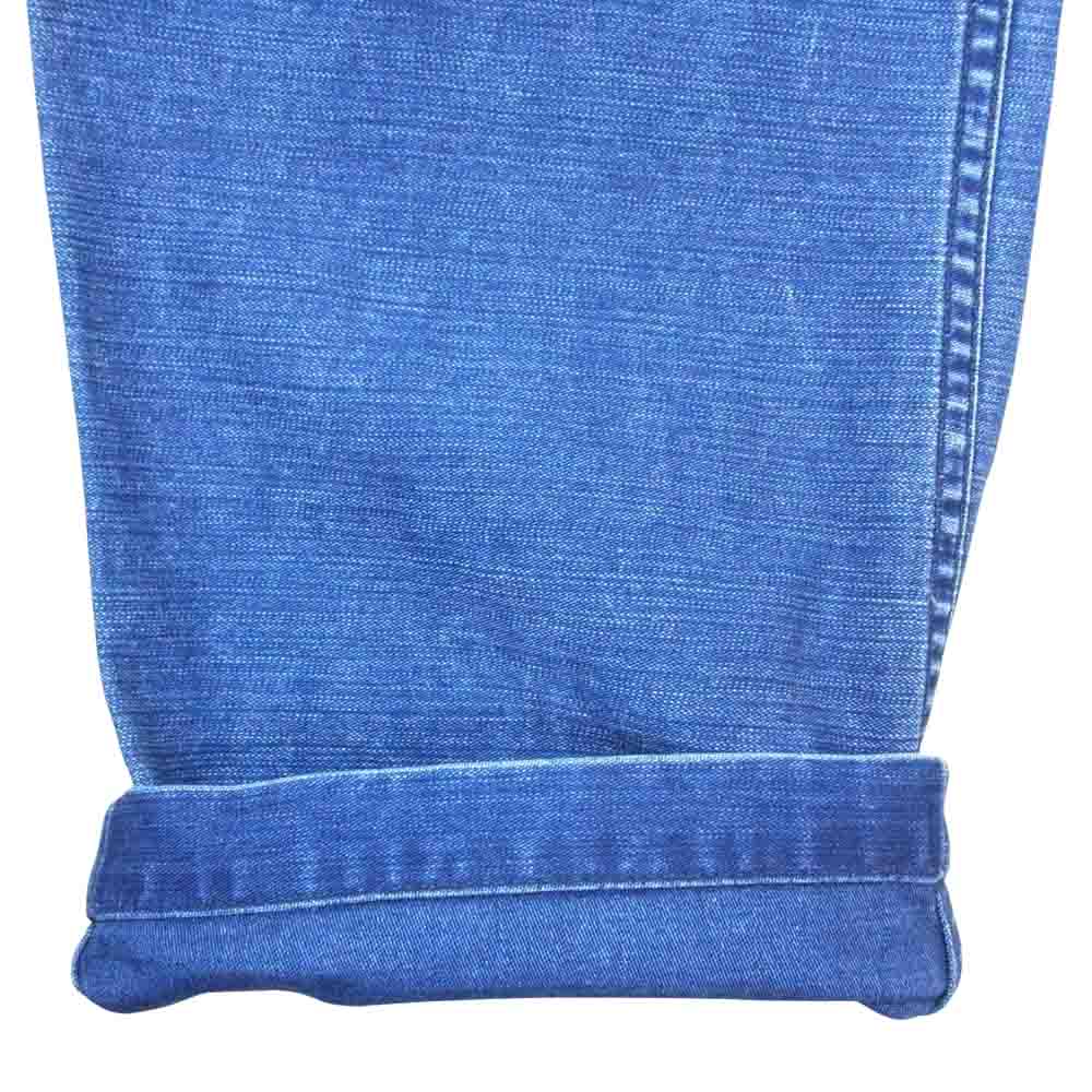 orSlow オアスロウ デニム ベイカー パンツ インディゴブルー系 XS【中古】