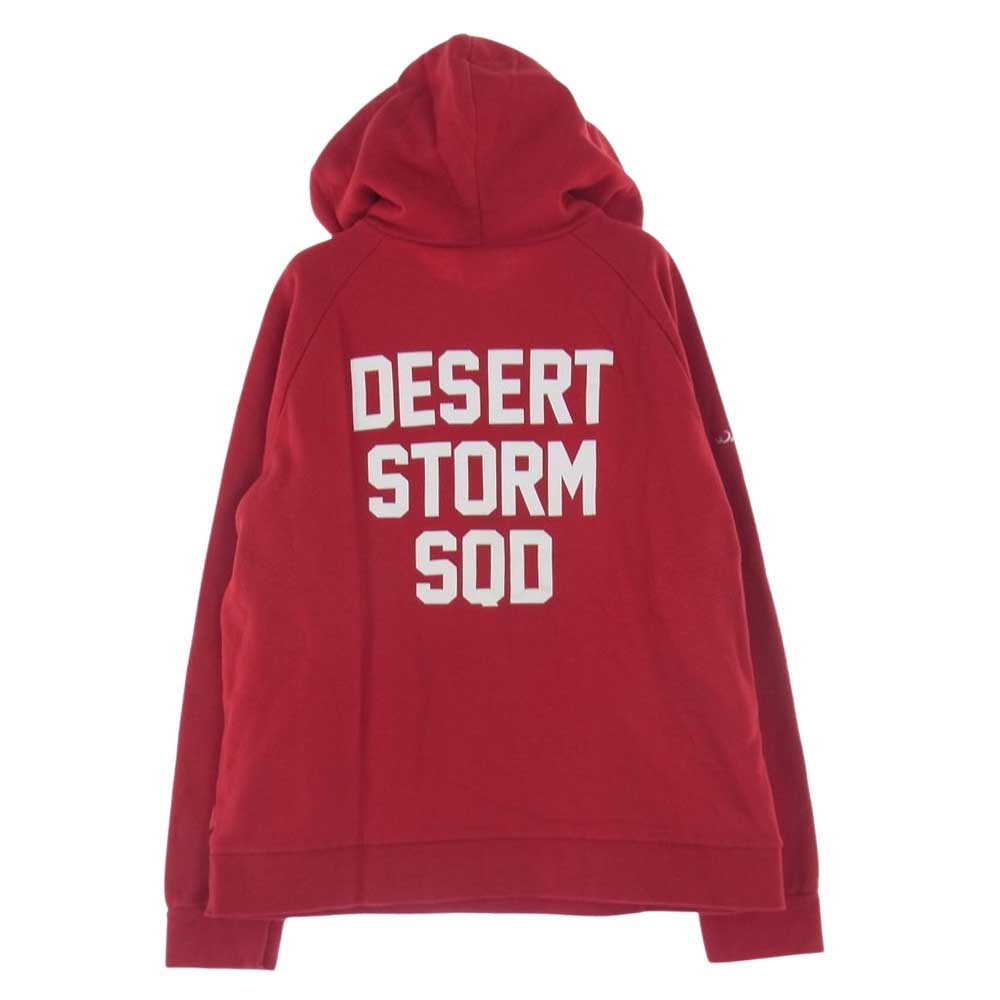 WTAPS ダブルタップス DESERT STORM SQD プルオーバー パーカー レッド系 M【中古】