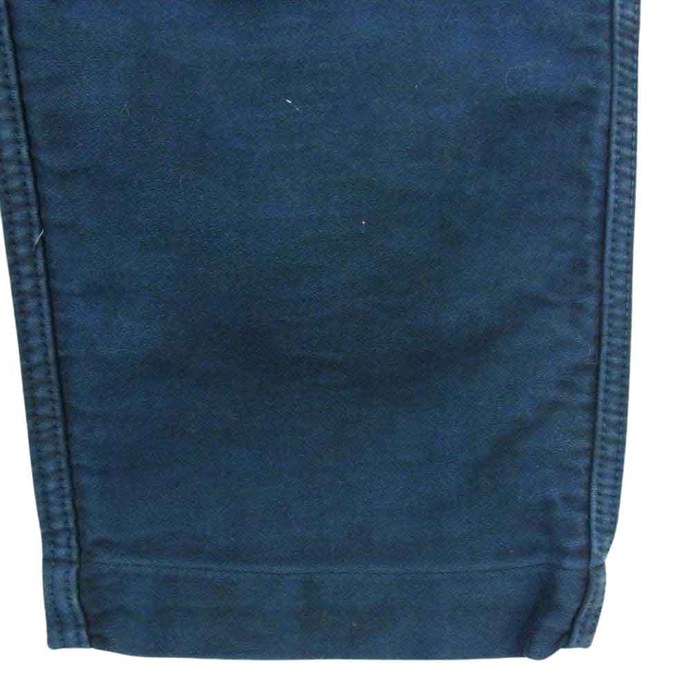 VISVIM ビズビム 0114205008013 PASTORALPANTS N.D モールスキン ボタンフライ パンツ ネイビー系 1【中古】