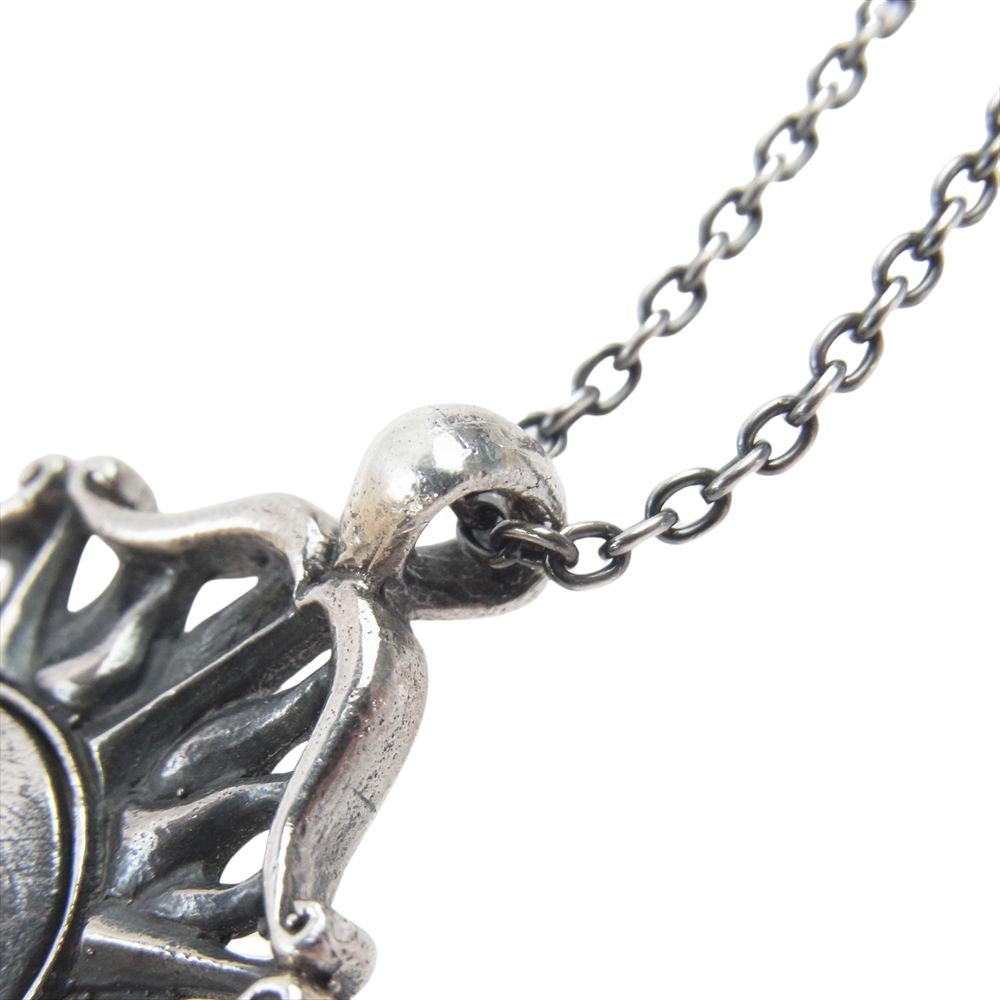 ハッピーソース The Sun and Moon Silver Pendant サン＆ムーン シルバー ペンダント ネックレス シルバー系【中古】