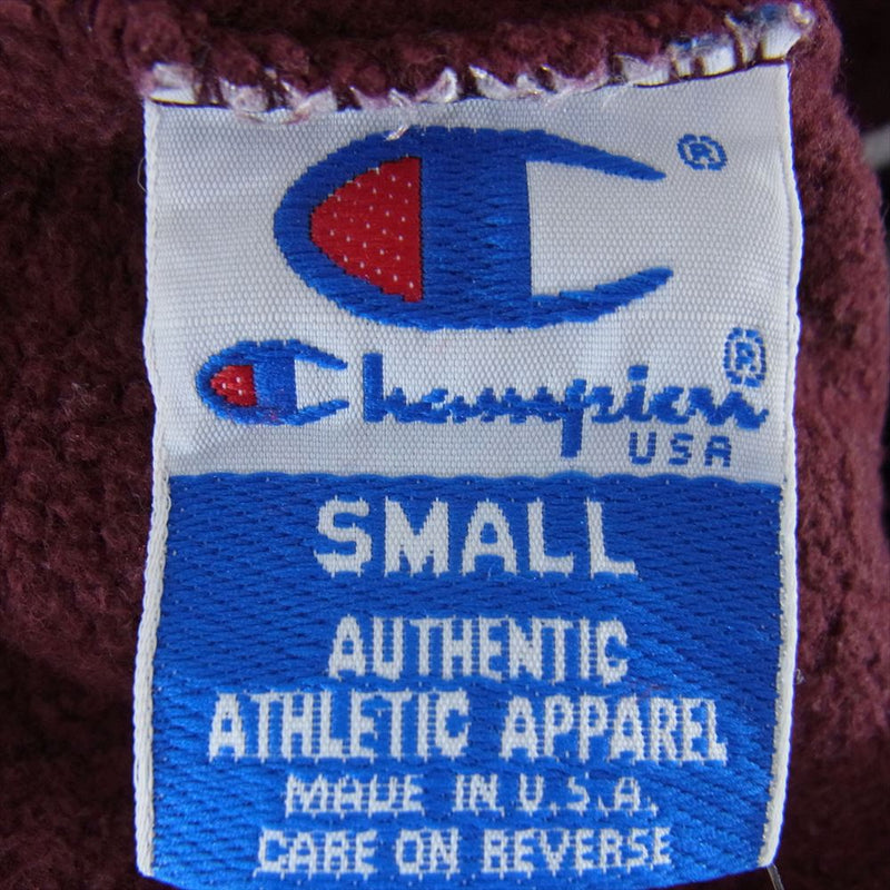 Champion チャンピオン 90s カレッジロゴ スウェット パンツ エンジ系 S【中古】