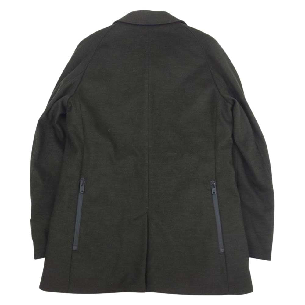 TATRAS タトラス 15AW MTA15A4303 アトリエライン ORFEO オルフェオ 裏地ダウンキルティング ウール ステンカラーコート カーキ系 01【中古】