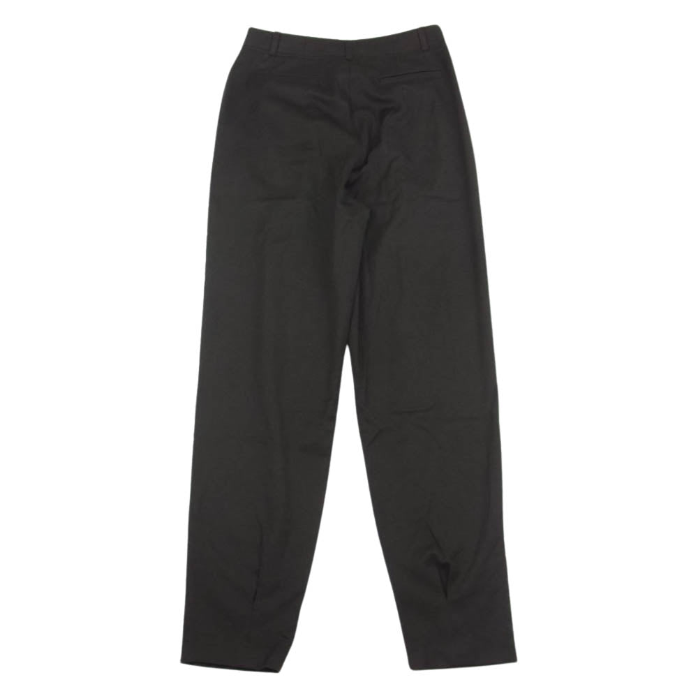 ナエ jogger wool slacks 2タック ジョガー ウール スラックスパンツ ブラウン系 S【中古】