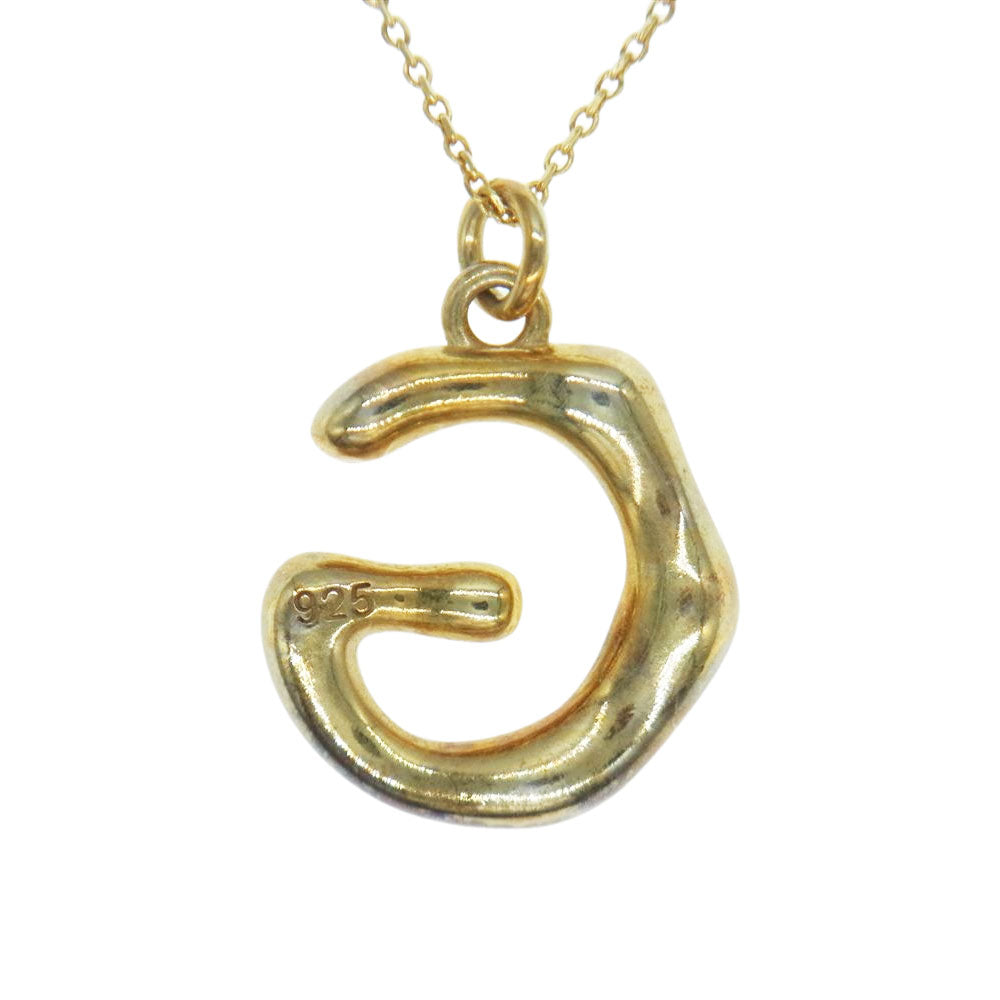 プラージュ 22-091-923-0032 BONVO G イニシャル ボンボ ネックレス ゴールド系【中古】