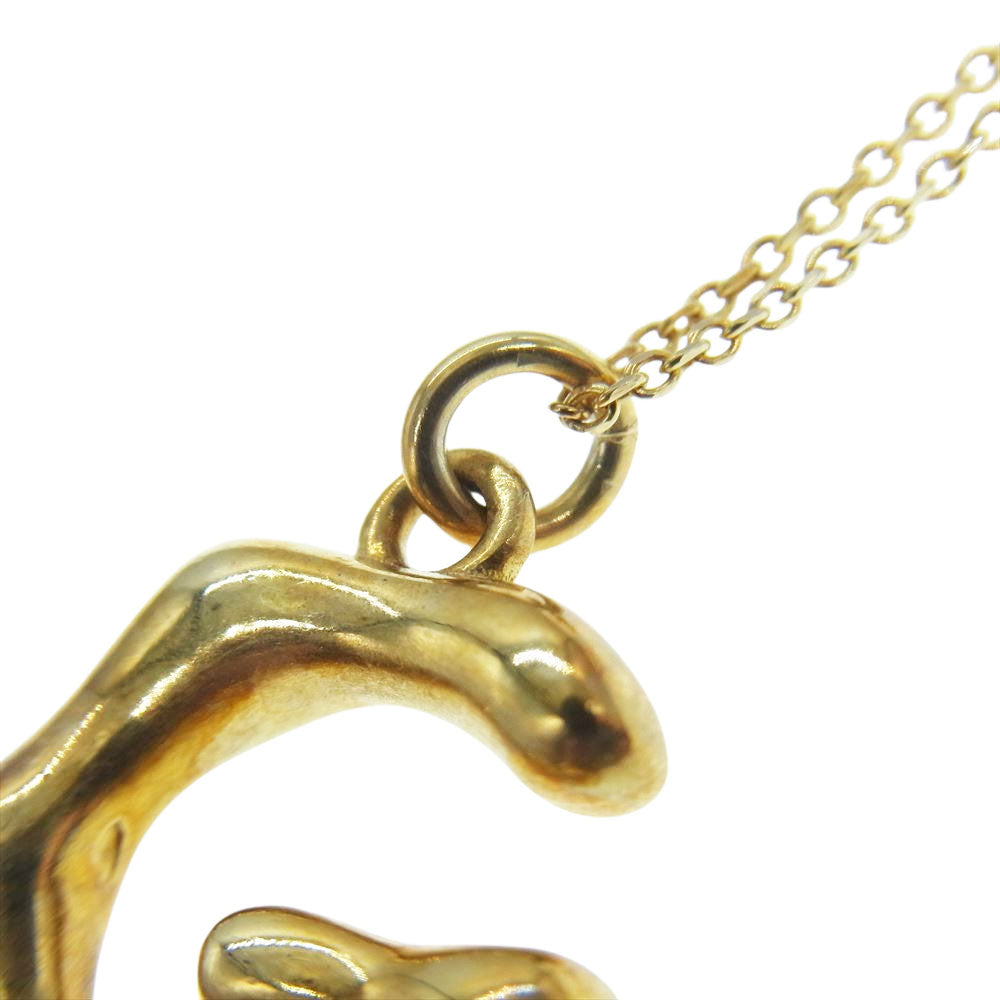 プラージュ 22-091-923-0032 BONVO G イニシャル ボンボ ネックレス ゴールド系【中古】