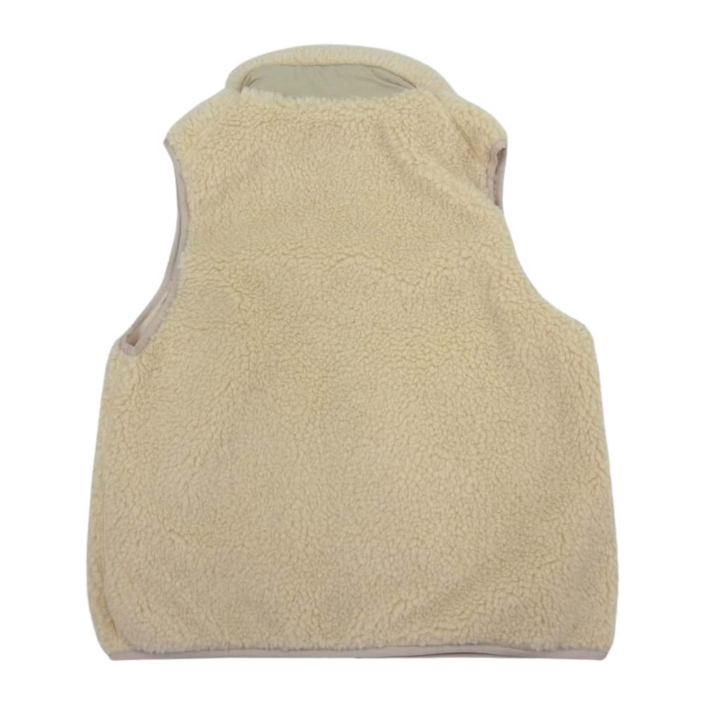 プラージュ 22AW WJVE1009PL 2022年モデル WOOLRICH ウールリッチ別注 NEW TERRA PILE FLEESE フリース ジップアップ ベスト オフホワイト系 US WS【中古】