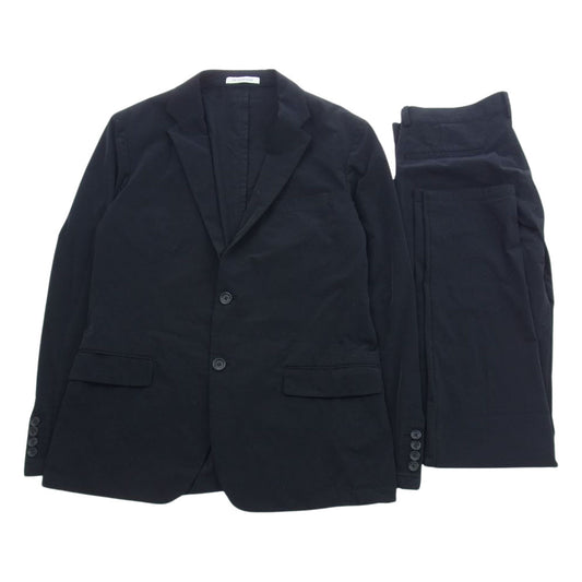 カルバンクライン KM.0200 アーバンスイマー360 テーラードジャケット スラックスパンツ スーツ セットアップ ブラック系 40【中古】