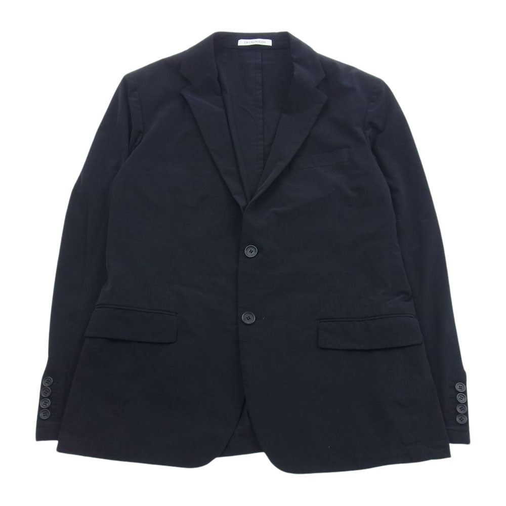 カルバンクライン KM.0200 アーバンスイマー360 テーラードジャケット スラックスパンツ スーツ セットアップ ブラック系 40【中古】