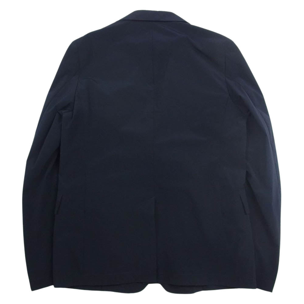 ATTACHMENT アタッチメント 19SS AG91-208 ストレッチタフタ 2B テーラードジャケット ネイビー系 3【中古】