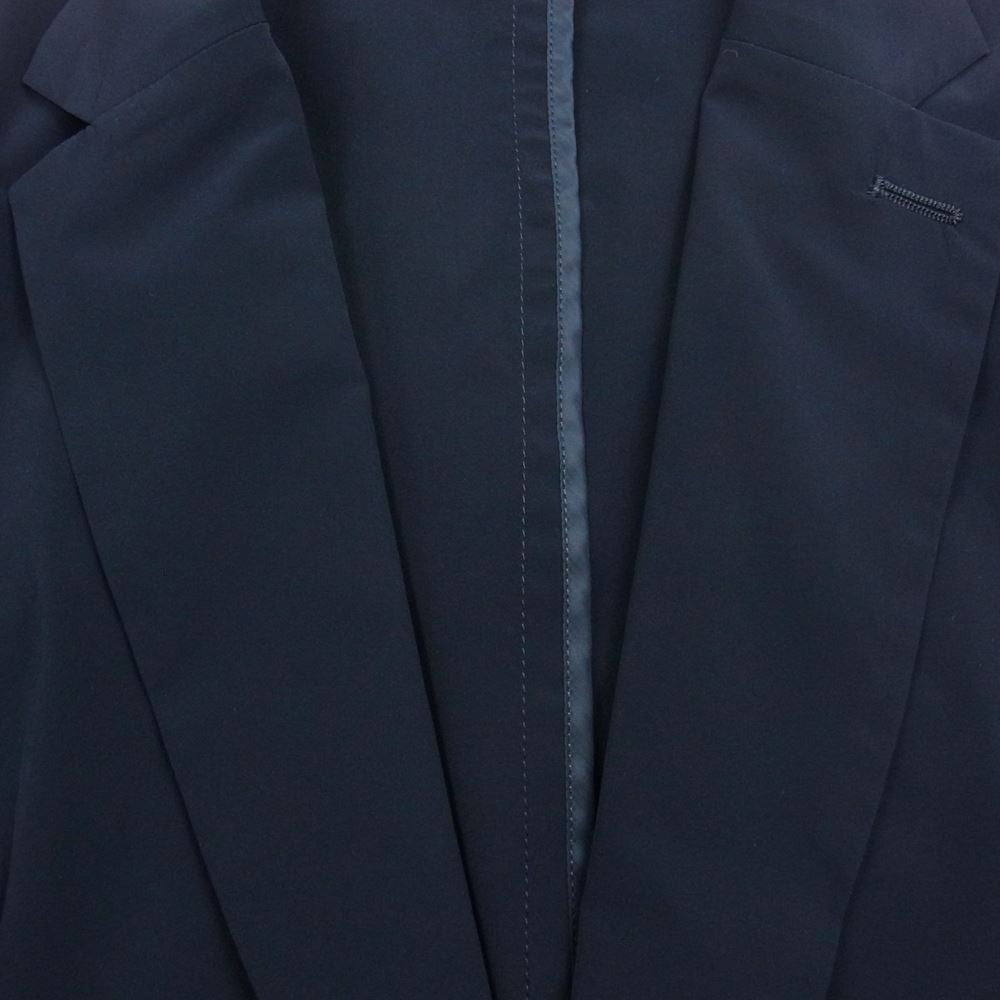 ATTACHMENT アタッチメント 19SS AG91-208 ストレッチタフタ 2B テーラードジャケット ネイビー系 3【中古】
