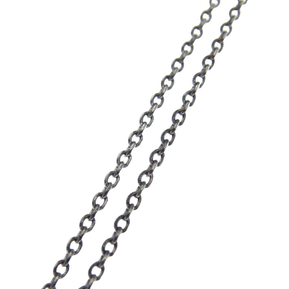 Justin Davis ジャスティンデイビス SNJ650 10 40 CHERIE HEART クラウン ハート ネックレス シルバー系【中古】