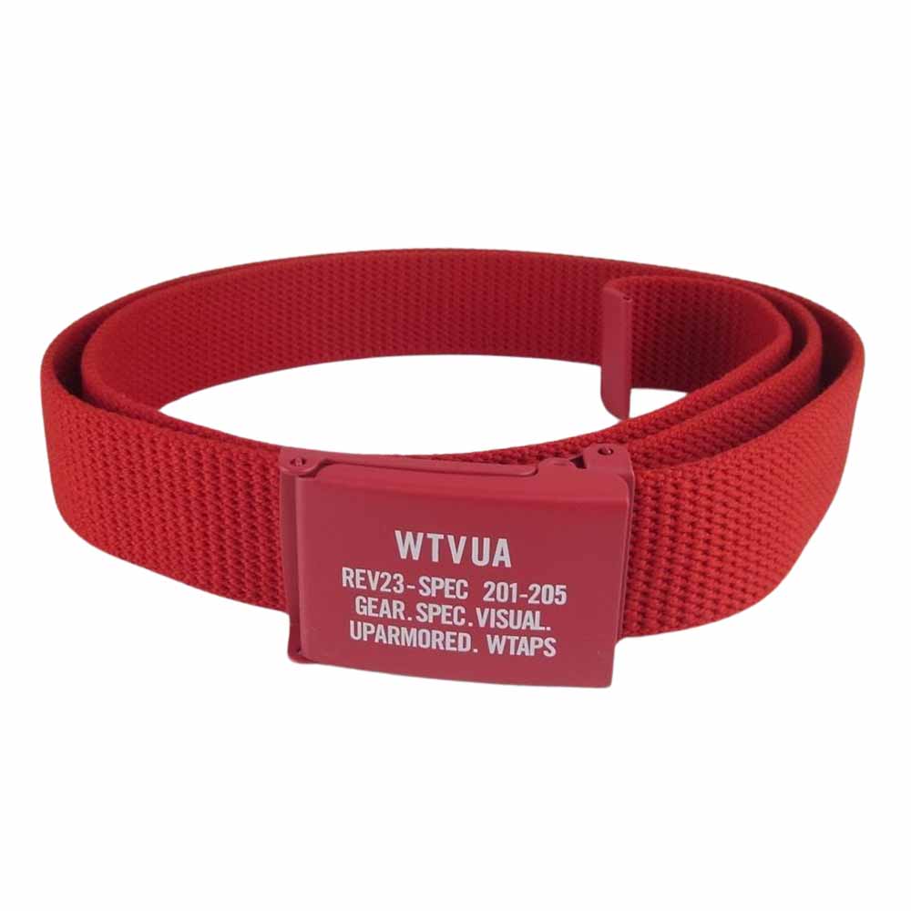 WTAPS ダブルタップス GIB BELT ガチャ ベルト レッド レッド系【中古】