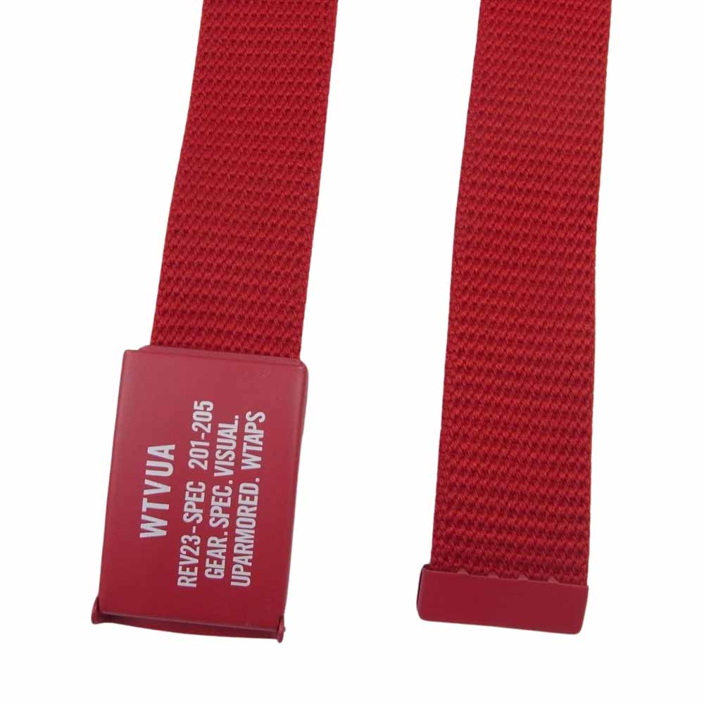 WTAPS ダブルタップス GIB BELT ガチャ ベルト レッド レッド系【中古】
