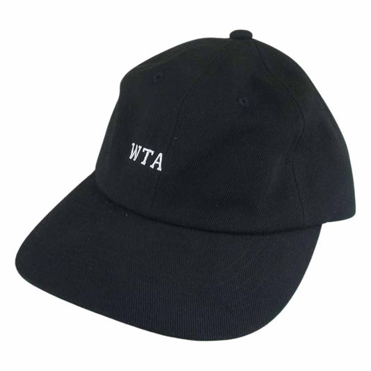 WTAPS ダブルタップス 23SS 231HCDT-HT05 COTTON． TWILL． COLLEGE キャップ ブラック系【中古】