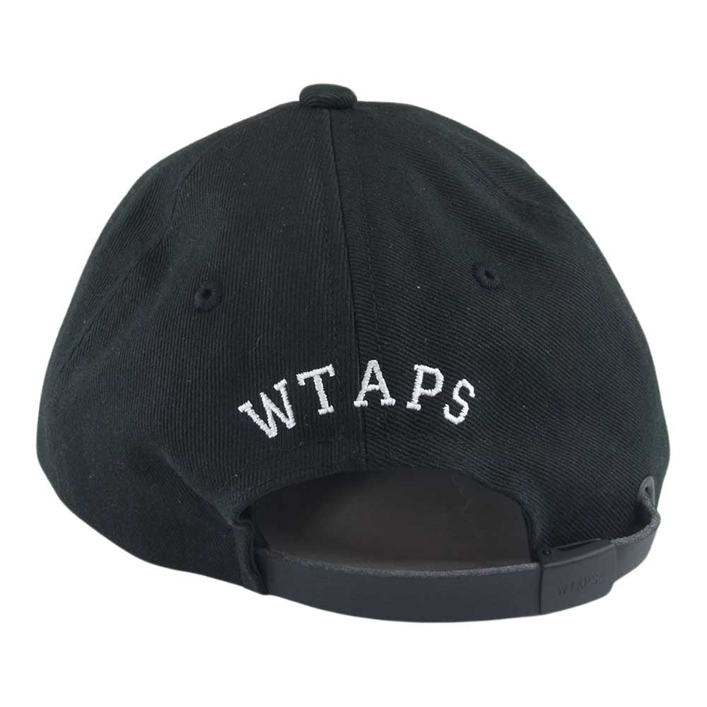 WTAPS ダブルタップス 23SS 231HCDT-HT05 COTTON． TWILL． COLLEGE キャップ ブラック系【中古】