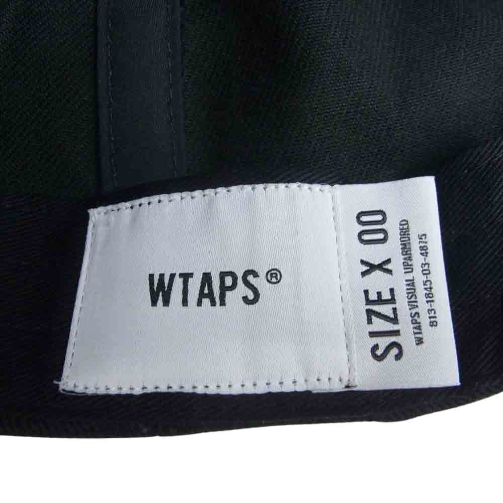 WTAPS ダブルタップス 23SS 231HCDT-HT05 COTTON． TWILL． COLLEGE キャップ ブラック系【中古】
