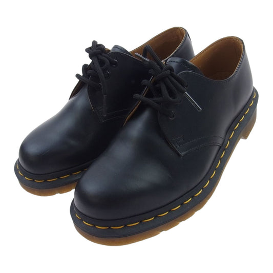 Dr.Martens ドクターマーチン 146159 3EYE GIBSON SHOES 3ホール ブーツ シューズ ブラック系 EU38【中古】