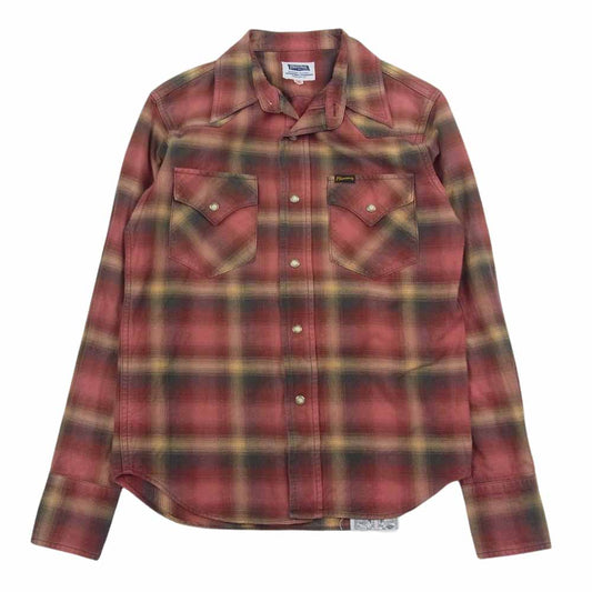 Pherrow's フェローズ チェック ウエスタン シャツ マルチカラー系 36【中古】