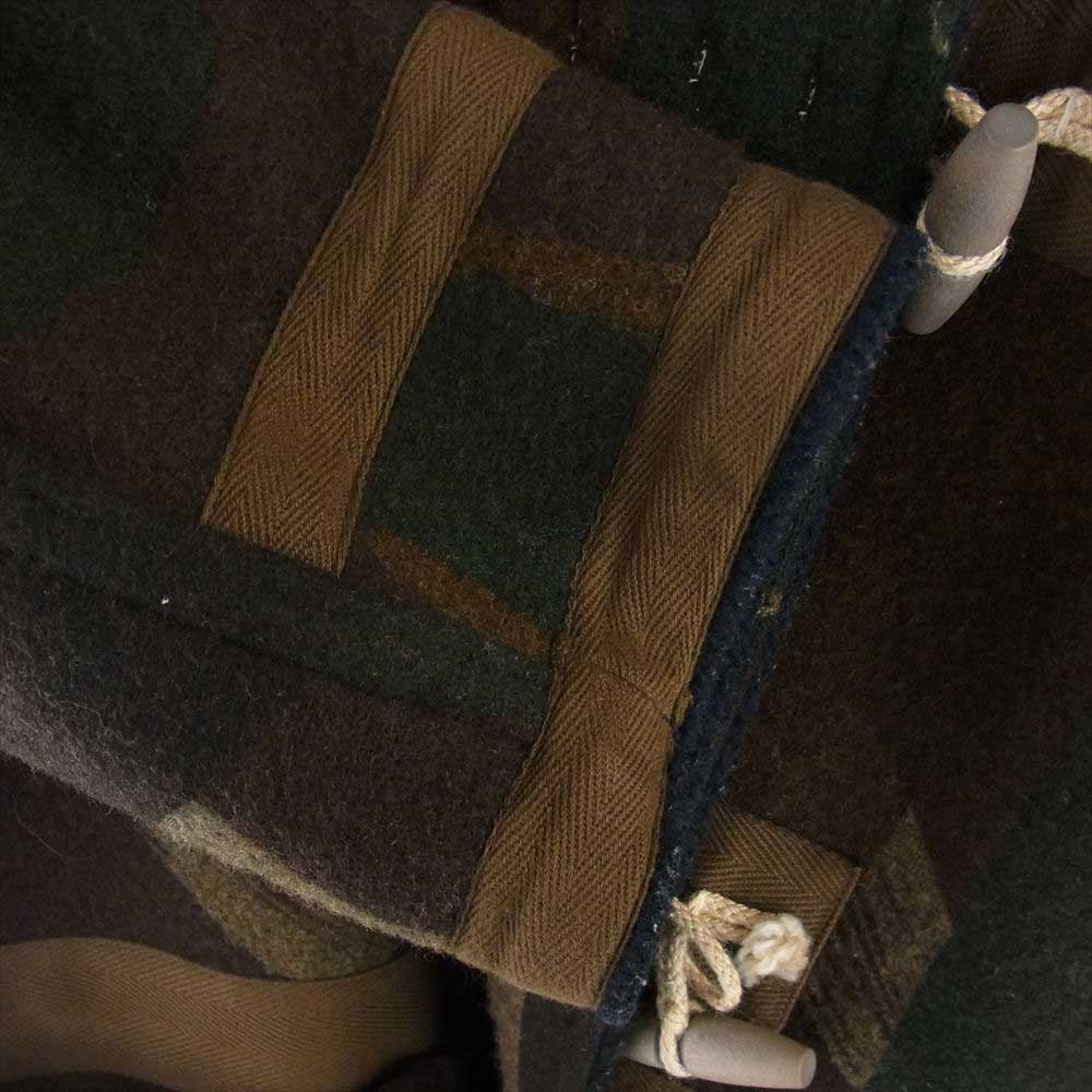 Nigel Cabourn ナイジェルケーボン MONTGOMERY COAT REVERSIBLE モンゴメリー リバーシブル ダッフル コート ブラウン系【中古】