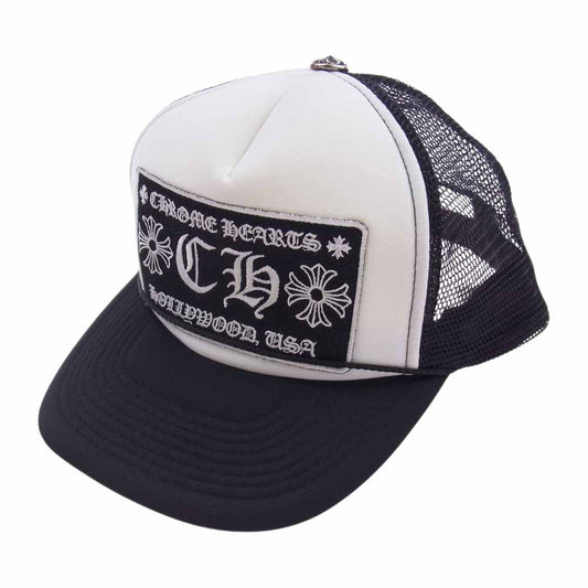 CHROME HEARTS クロムハーツ（原本無） CH トラッカー キャップ 帽子 ブラック ブラック系【中古】