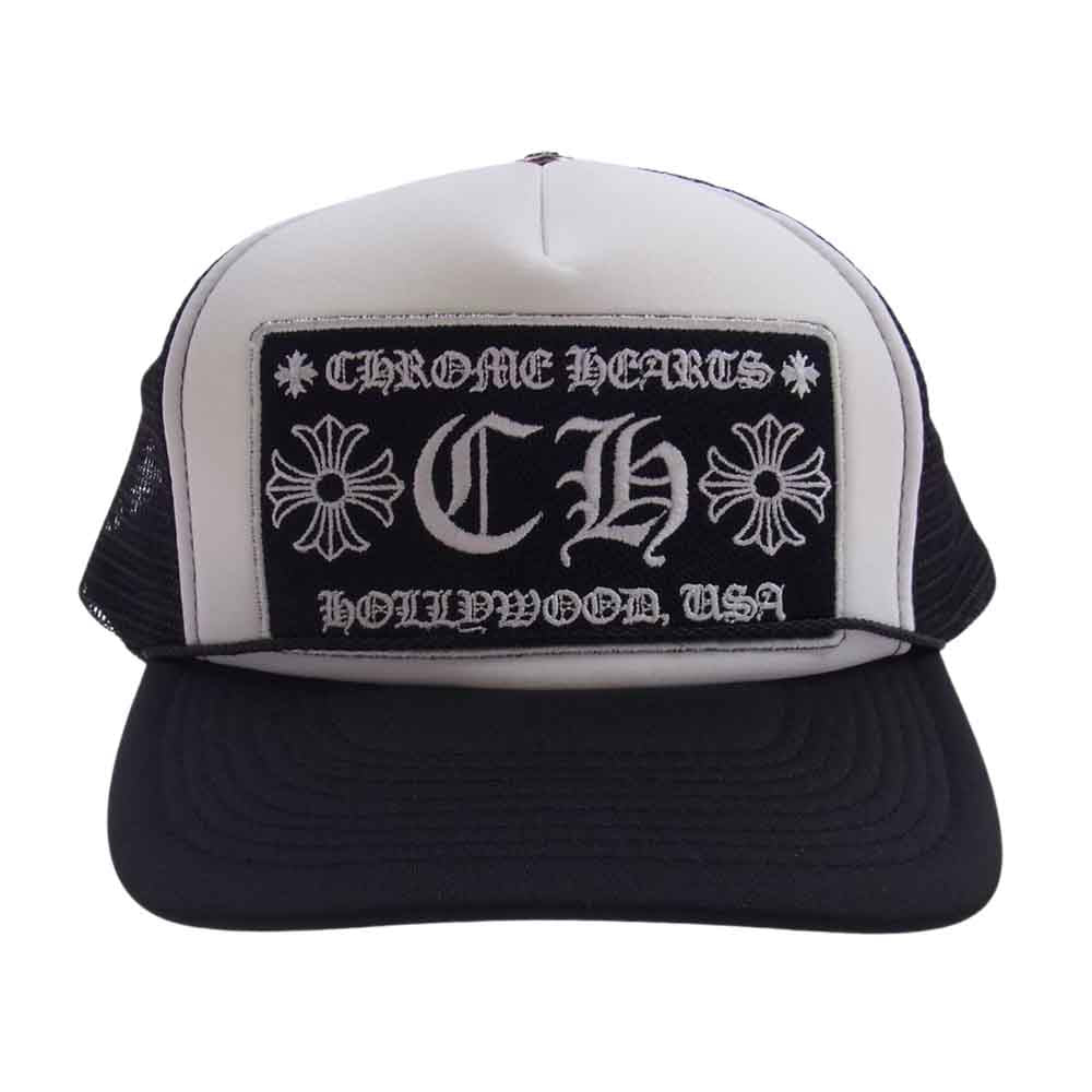 CHROME HEARTS クロムハーツ（原本無） CH トラッカー キャップ 帽子 ブラック ブラック系【中古】